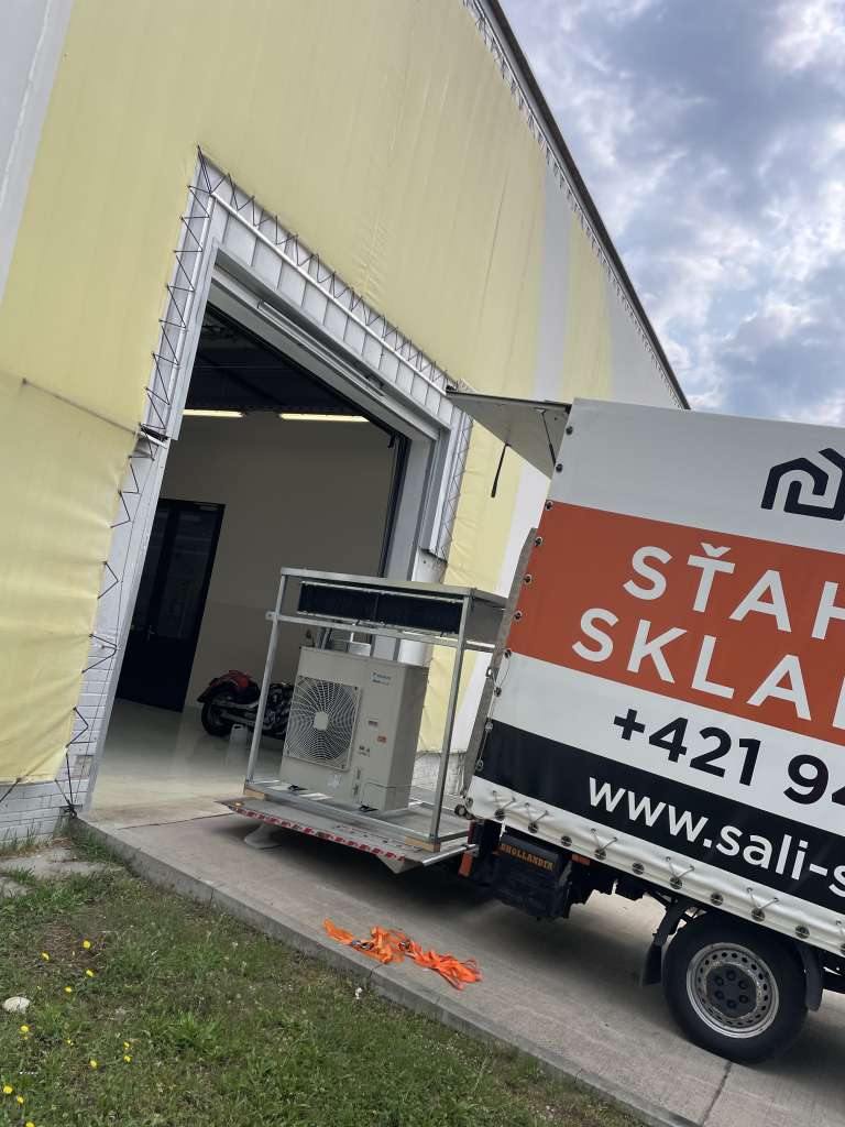 Sťahovanie SALI Nové Zámky – ukážka z realizácie