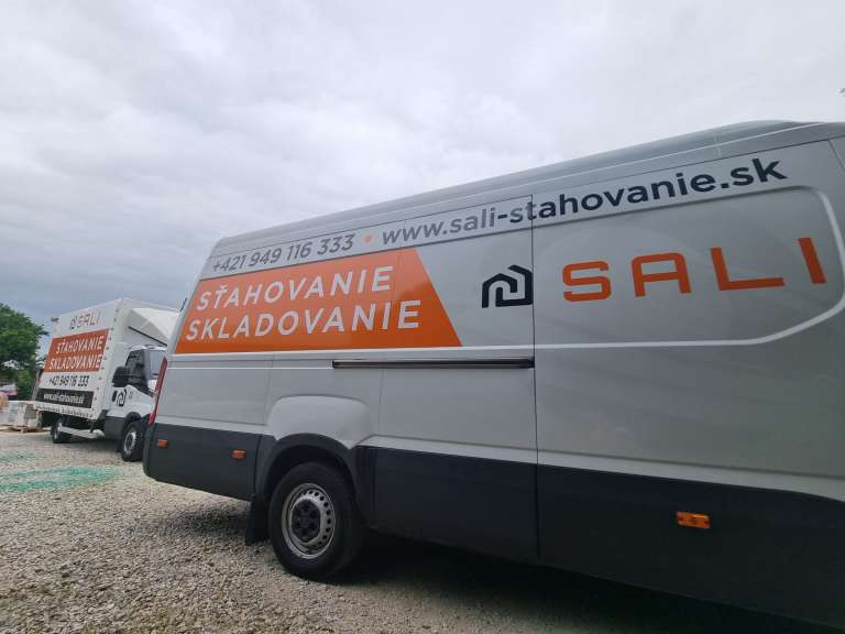 Sťahovanie SALI Nové Zámky – ukážka z realizácie