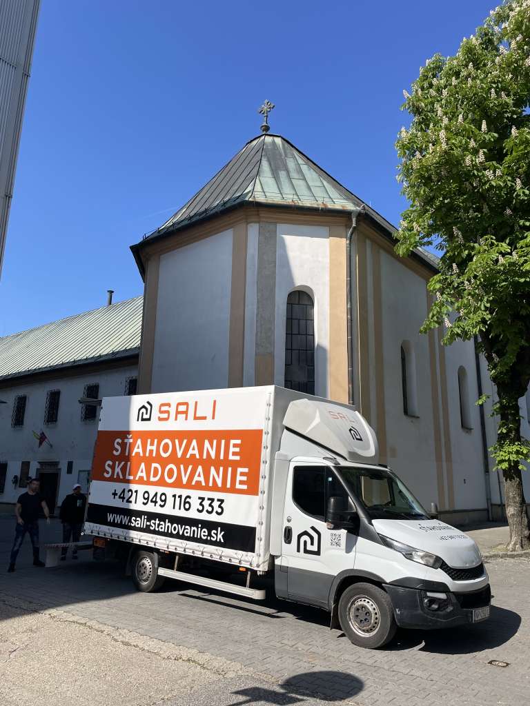 Sťahovanie SALI Nové Zámky – ukážka z realizácie